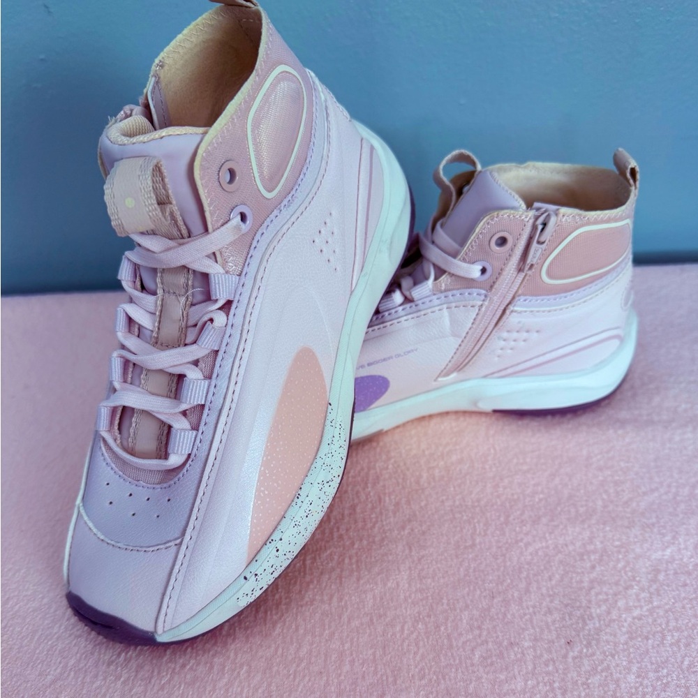 Zara Kids Sneakers in Soft Pink and Lavender